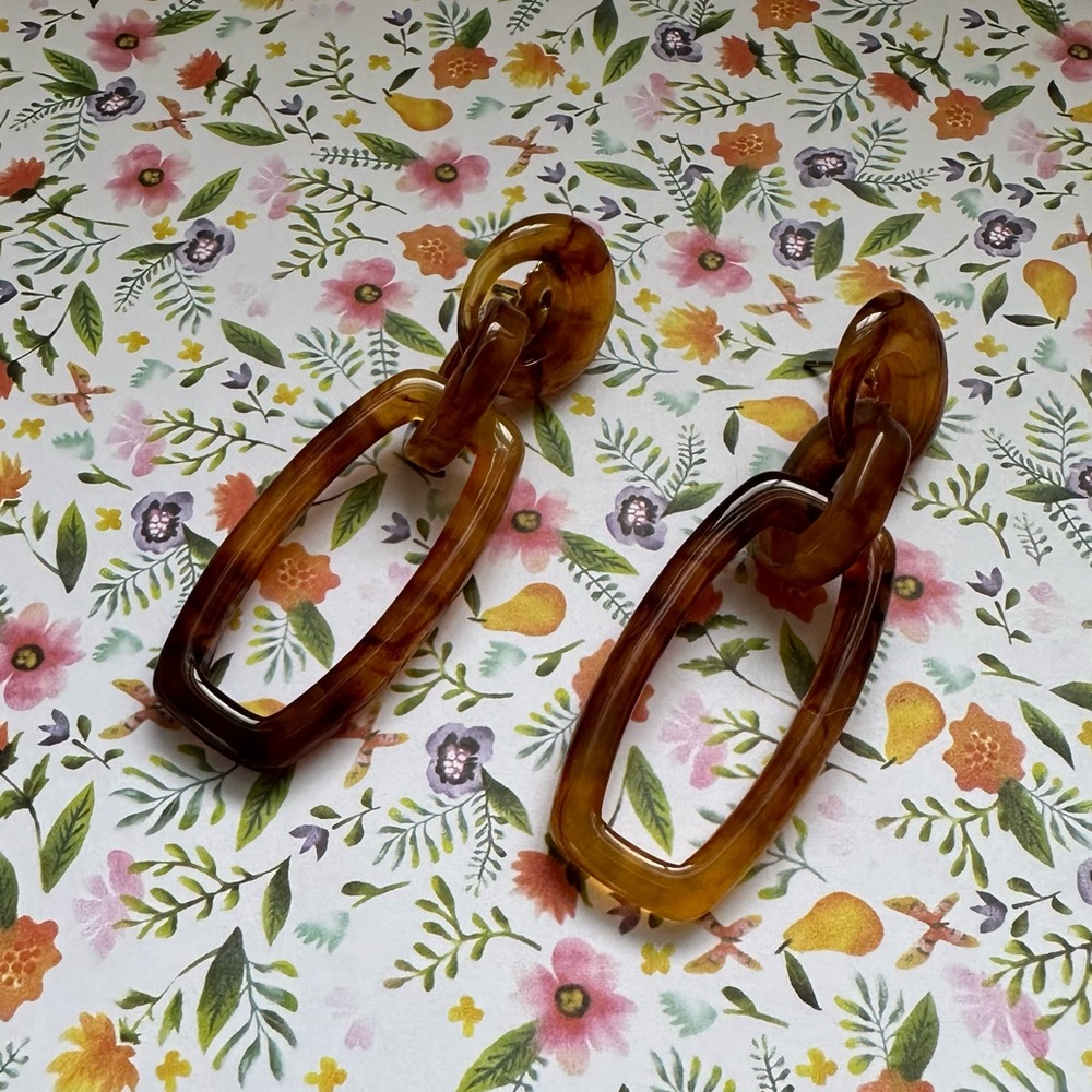 Tortoiseshell Earrings